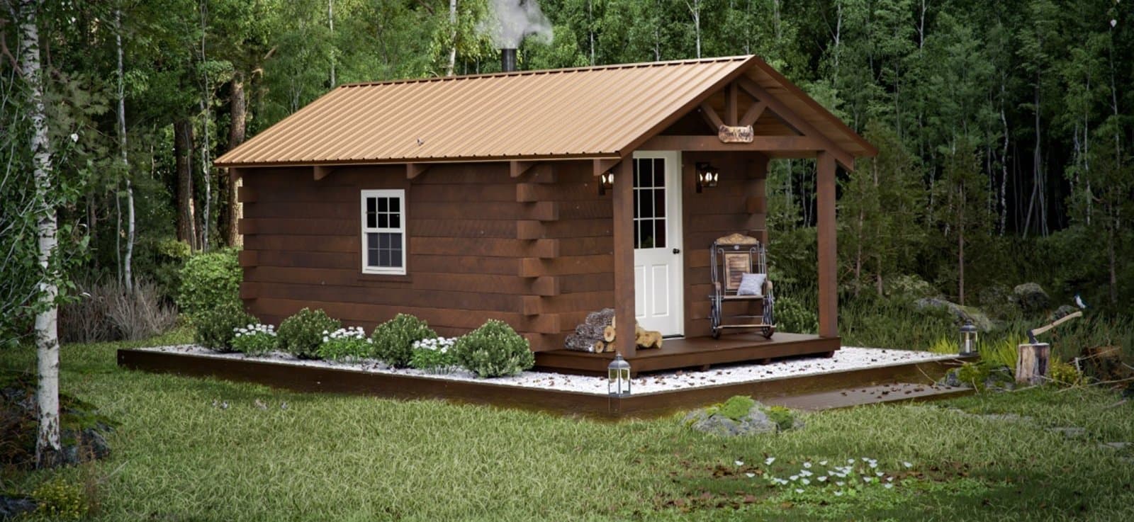 Sandpiper Series 10x20 Amish Cabin